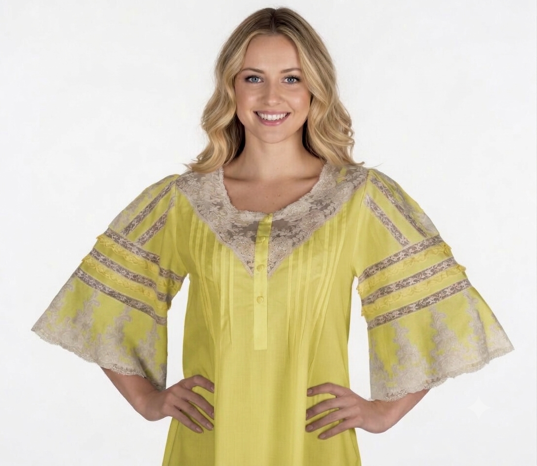 Silviana Night Gown Cotton