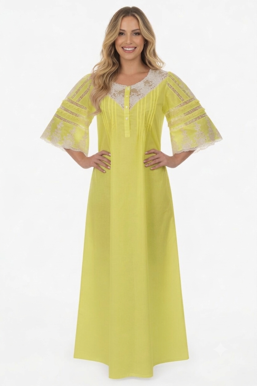 Silviana Night Gown Cotton