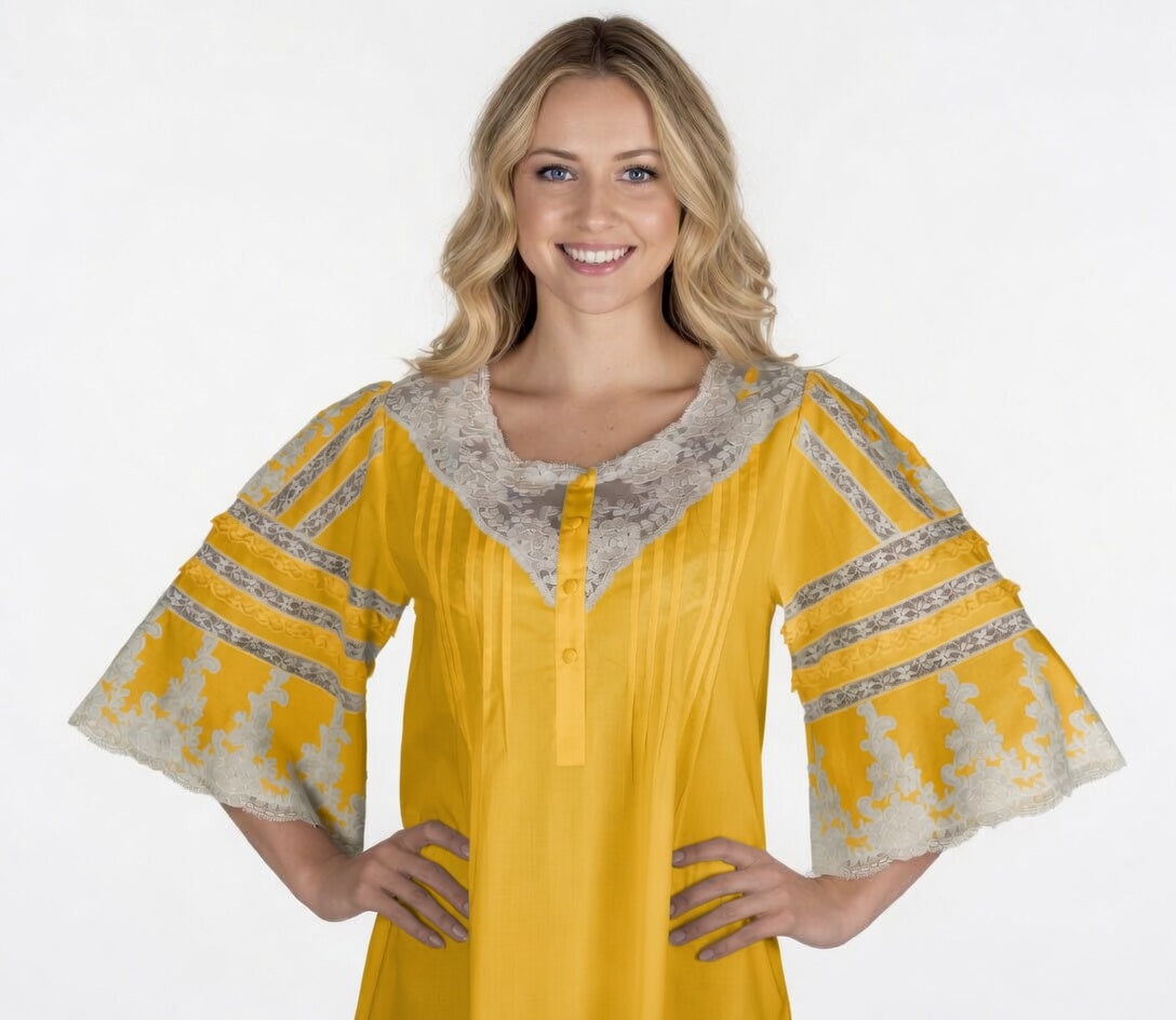 Silviana Night Gown Cotton