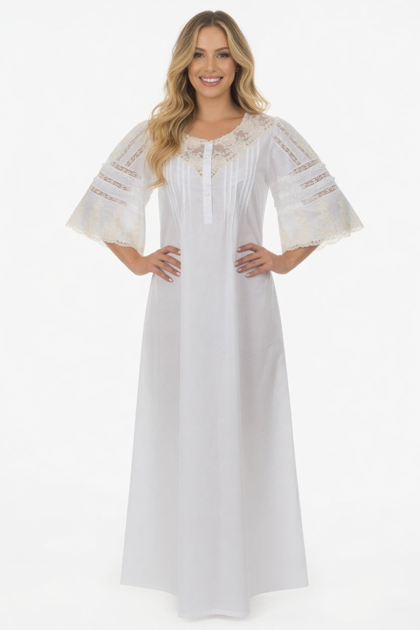 Silviana Night Gown Cotton