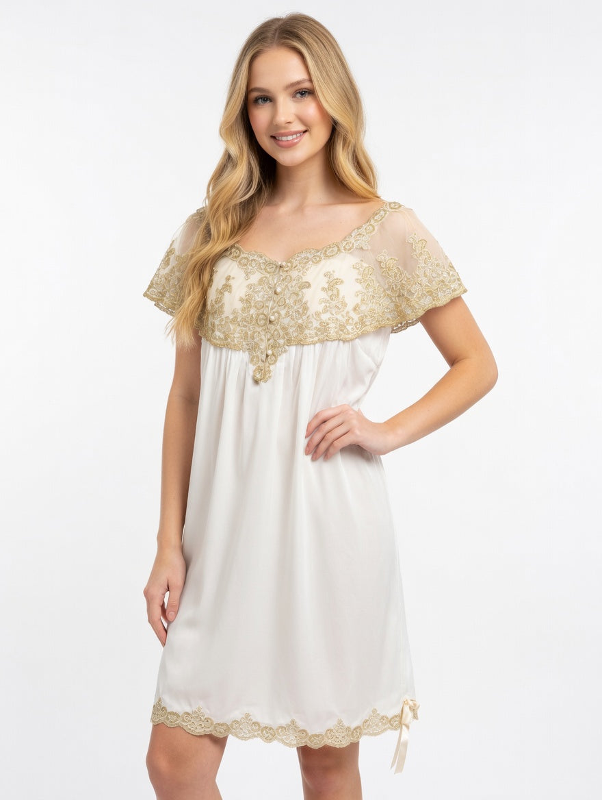 DORI Babydoll Cotton Nightgown