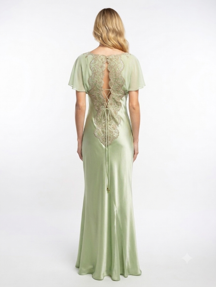 FAM Bridal Silk Nightgown