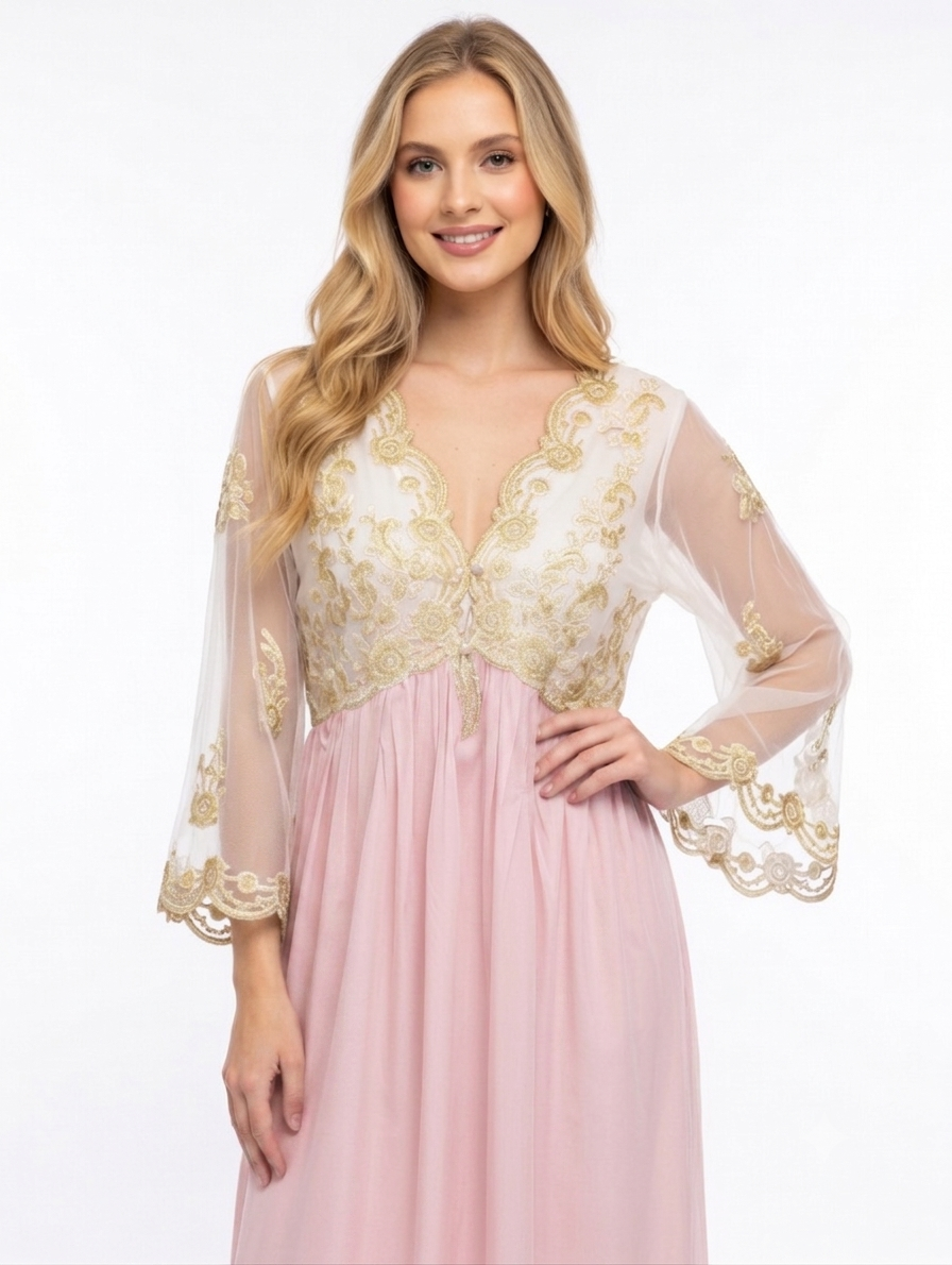 Caramel Cotton Nightgown