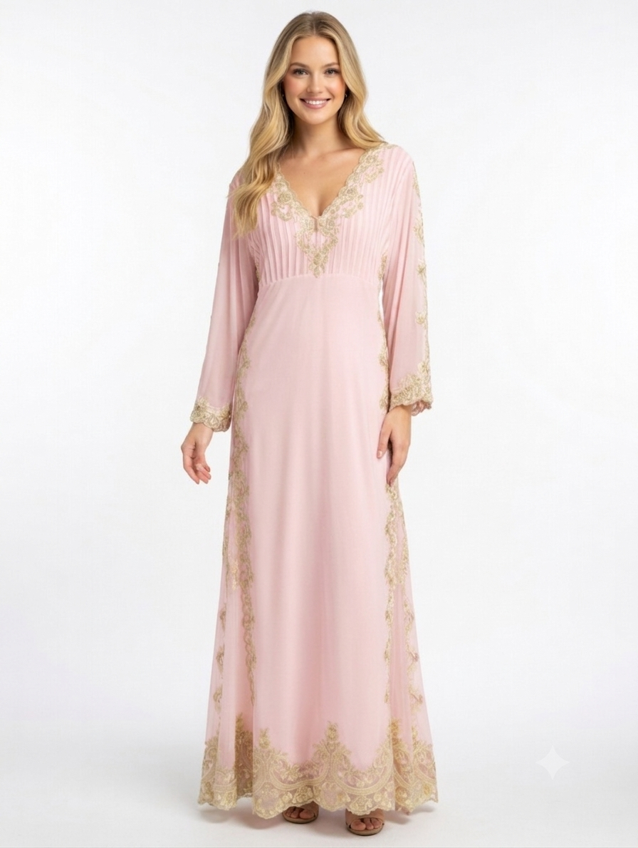 Gina Silk Night Gown