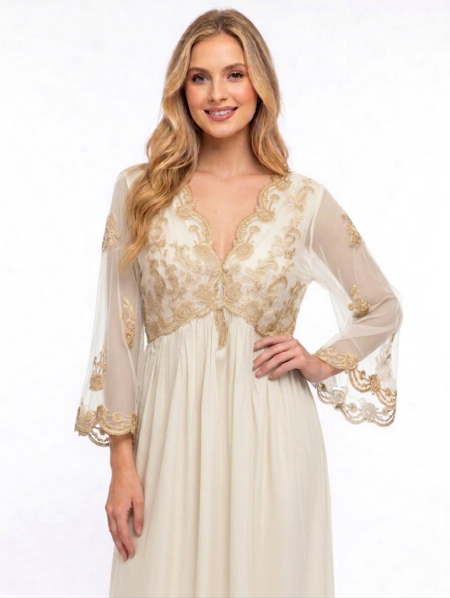 Caramel Cotton Nightgown