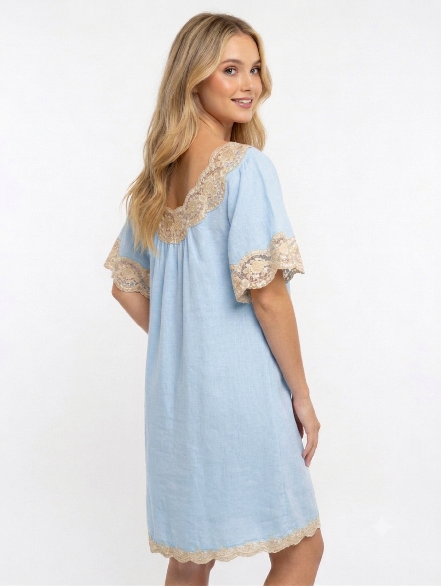 DOAA Baby Doll Cotton Night Gown