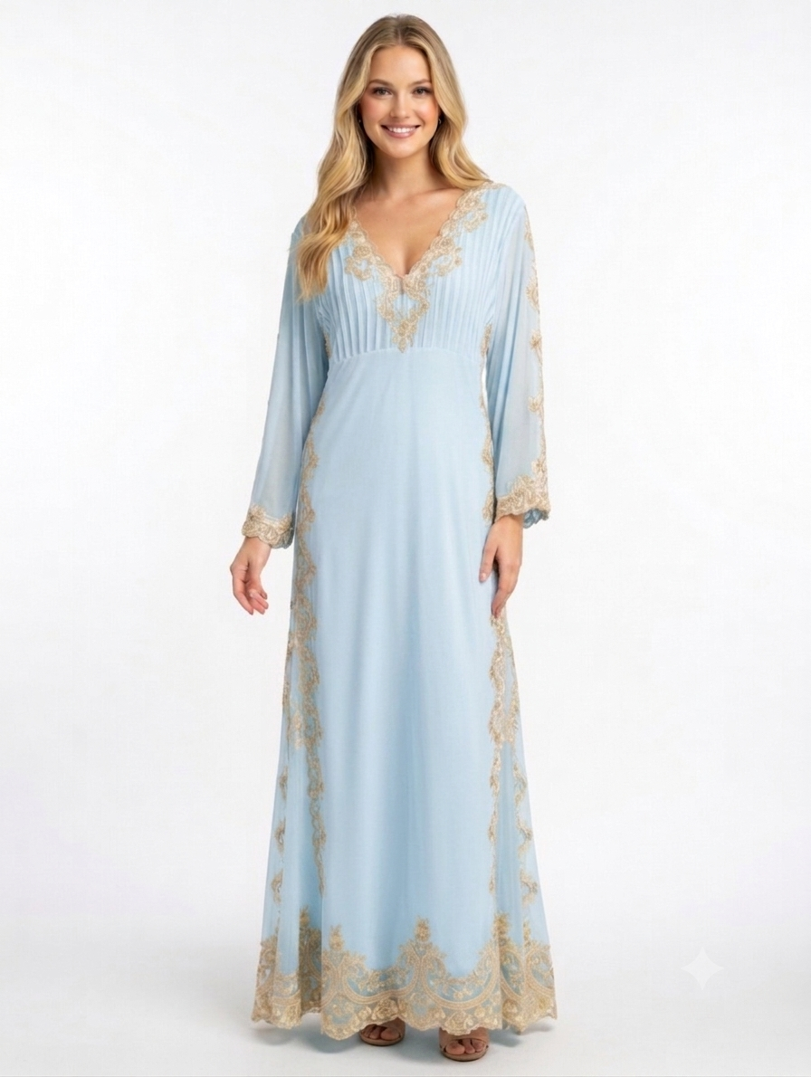 Gina Silk Night Gown