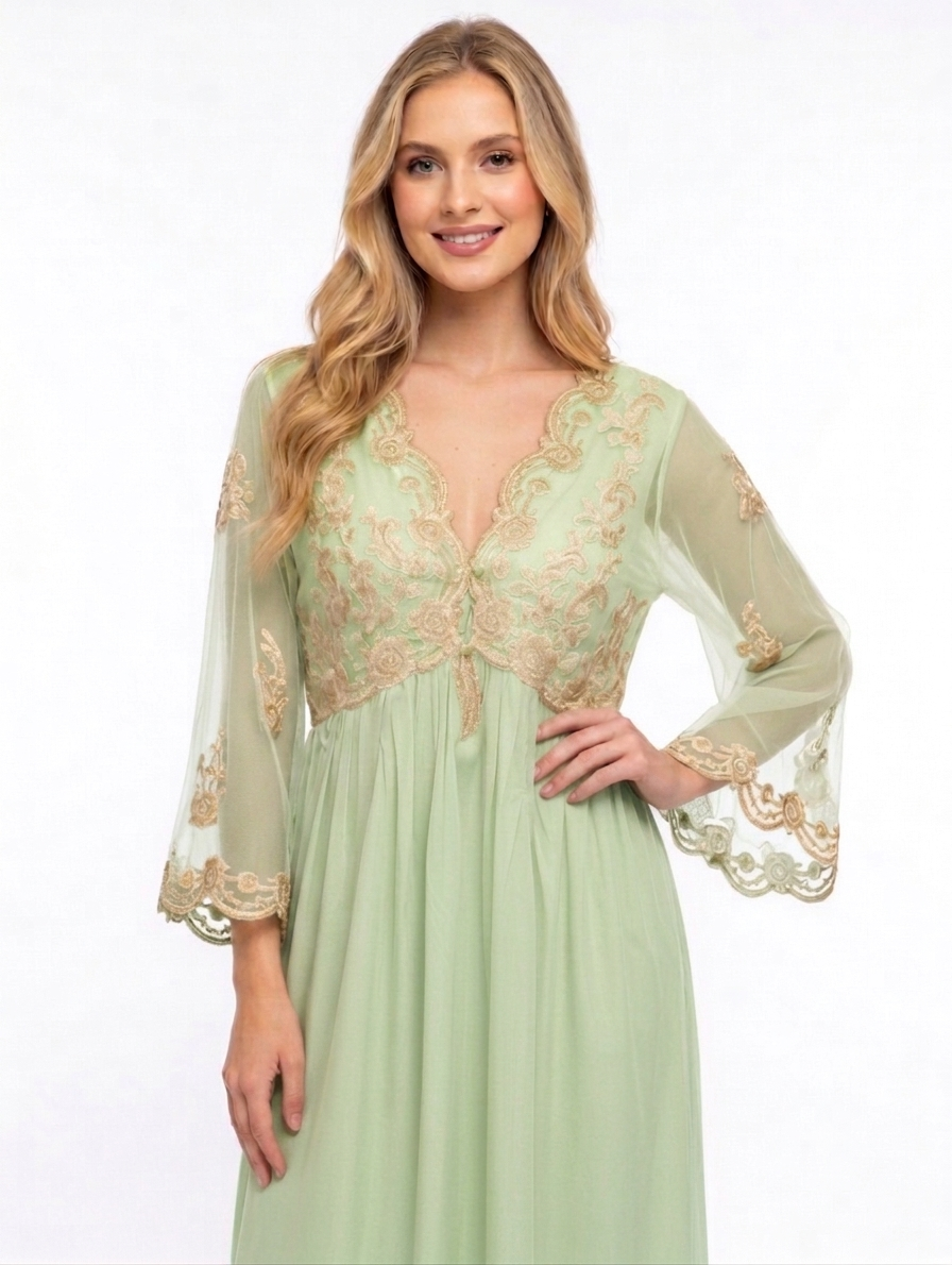 Caramel Cotton Nightgown