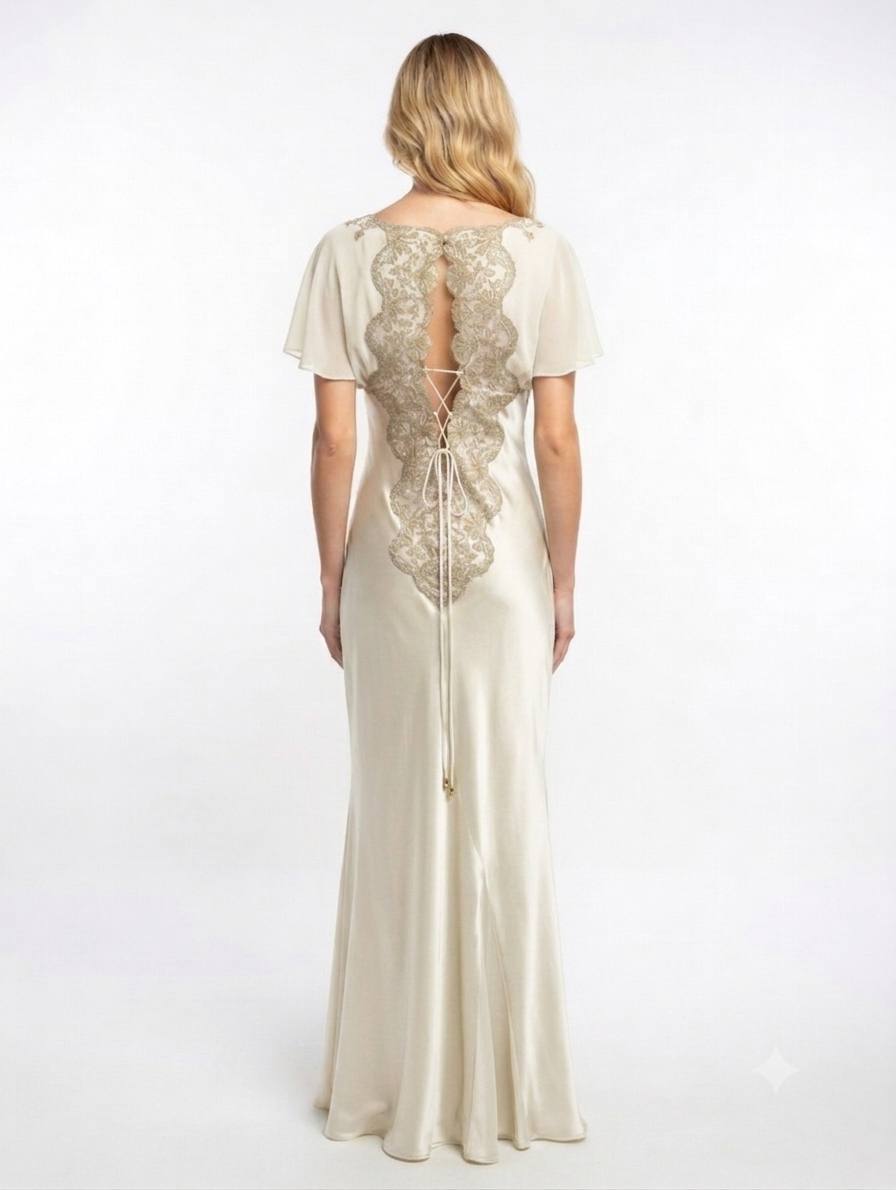 FAM Bridal Silk Nightgown
