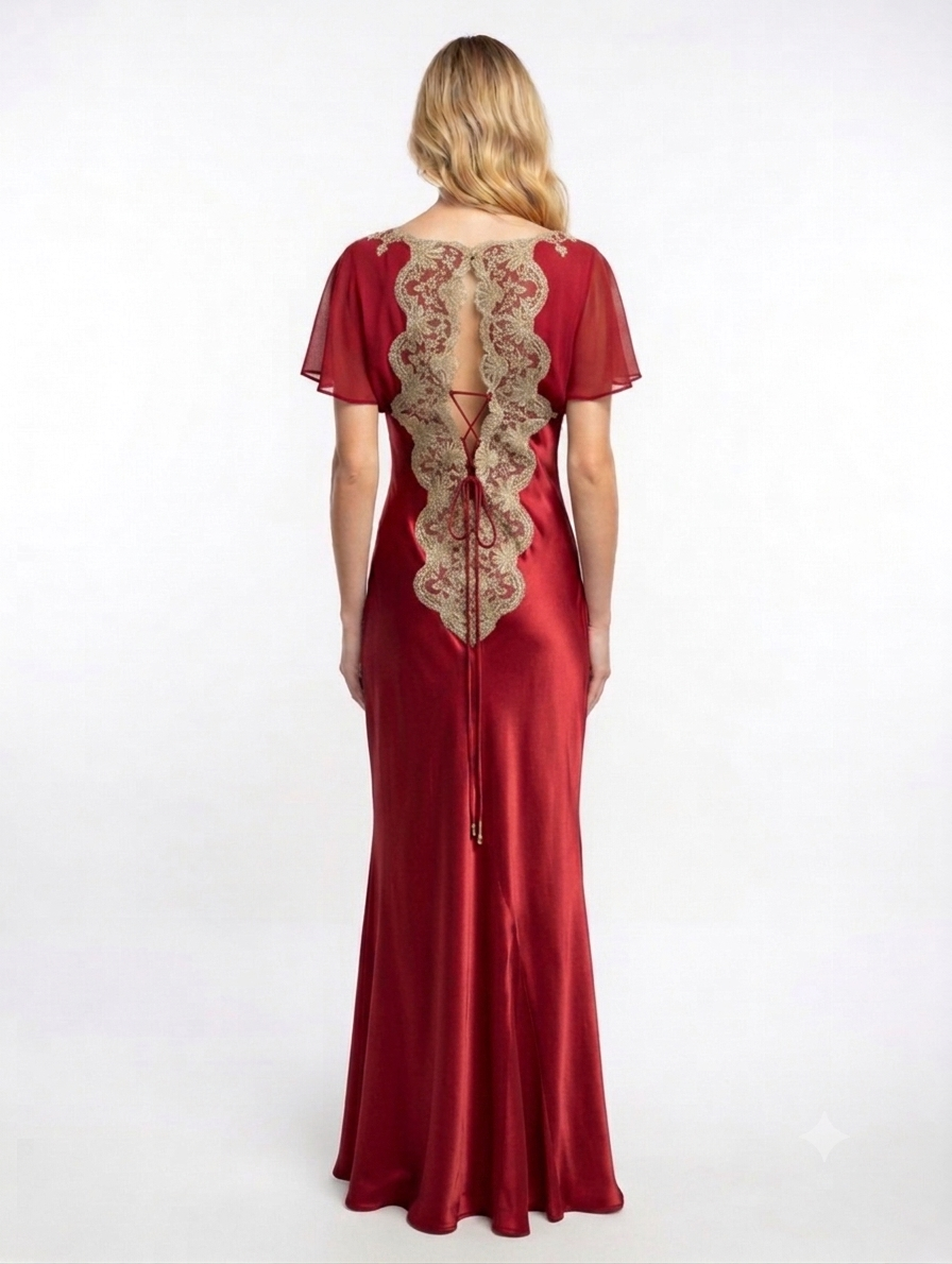 FAM Bridal Silk Nightgown