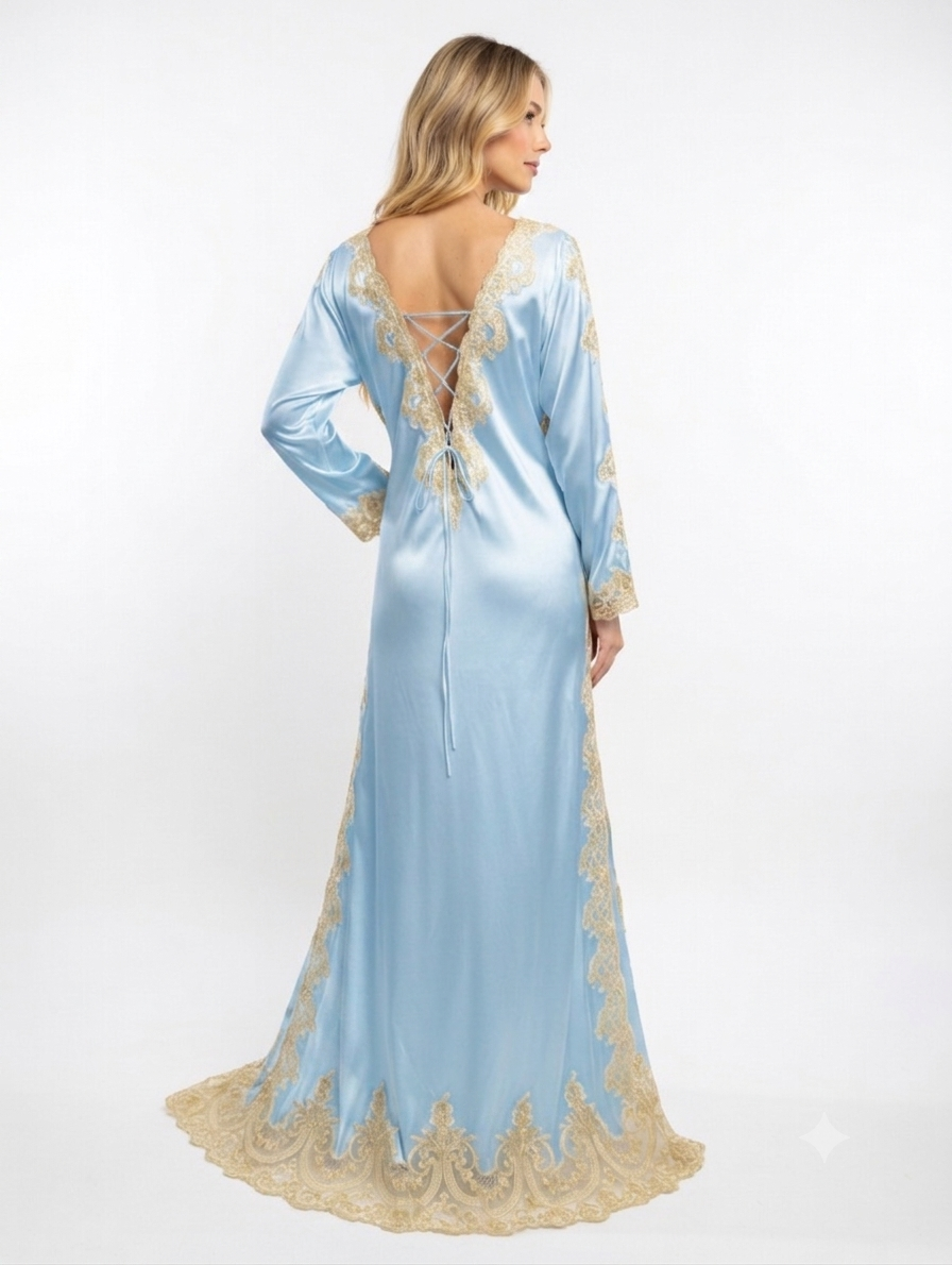 Gina Silk Night Gown
