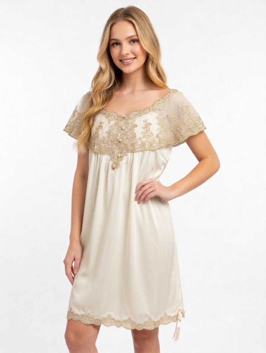 DORI Babydoll Cotton Nightgown