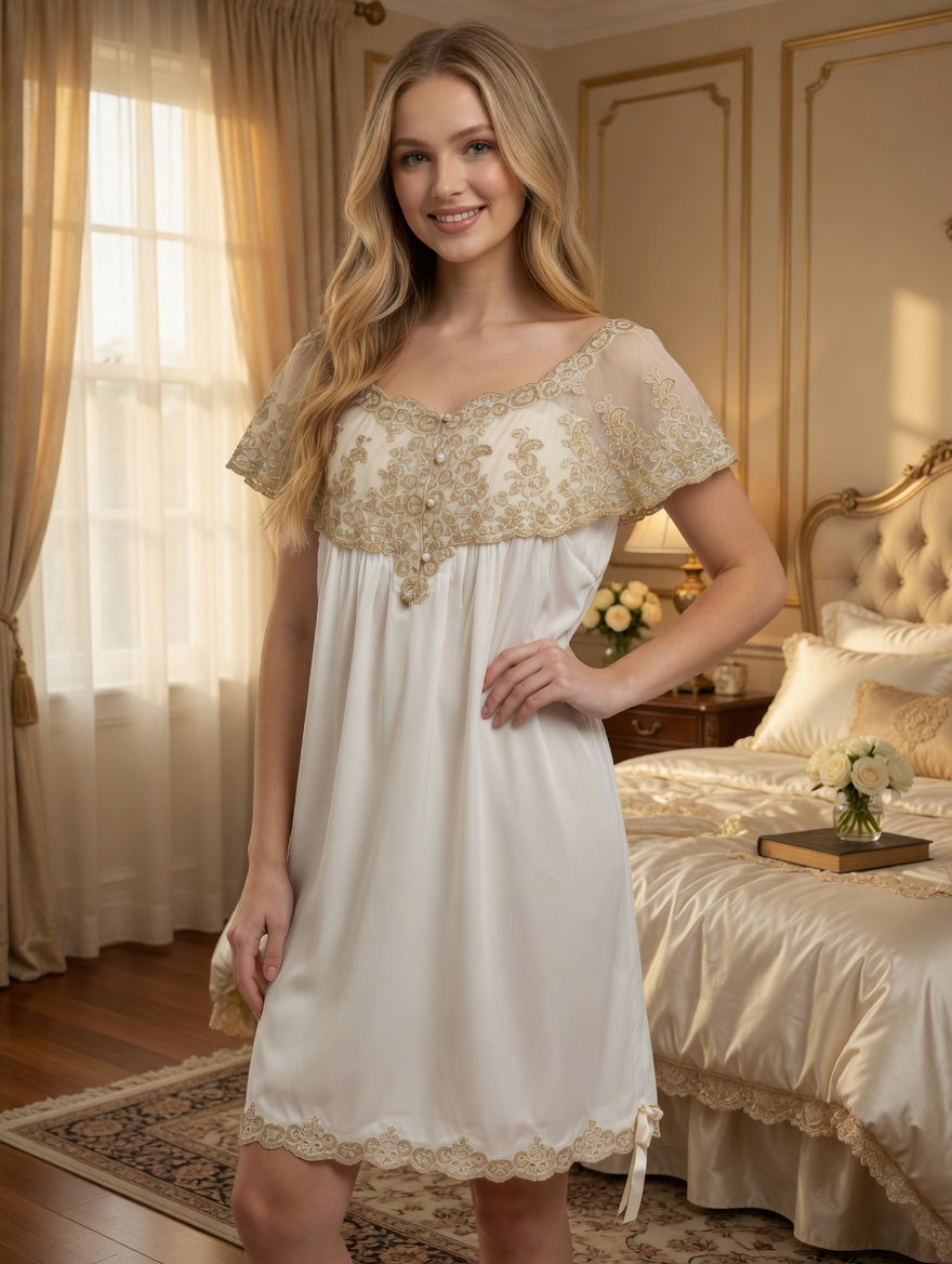 DORI Babydoll Cotton Nightgown