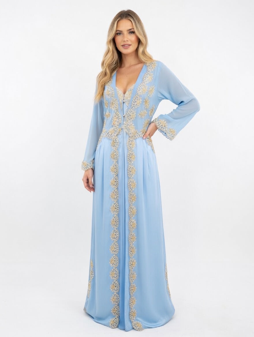BOLIN Bridal Maternity Silk Set