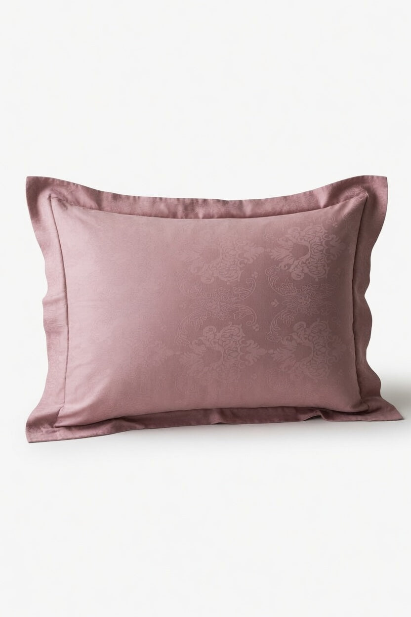 Jacquard Old Pink Bedsheet Set