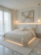 Cora Lace Bedsheet Set Off-White+Off-white Lace