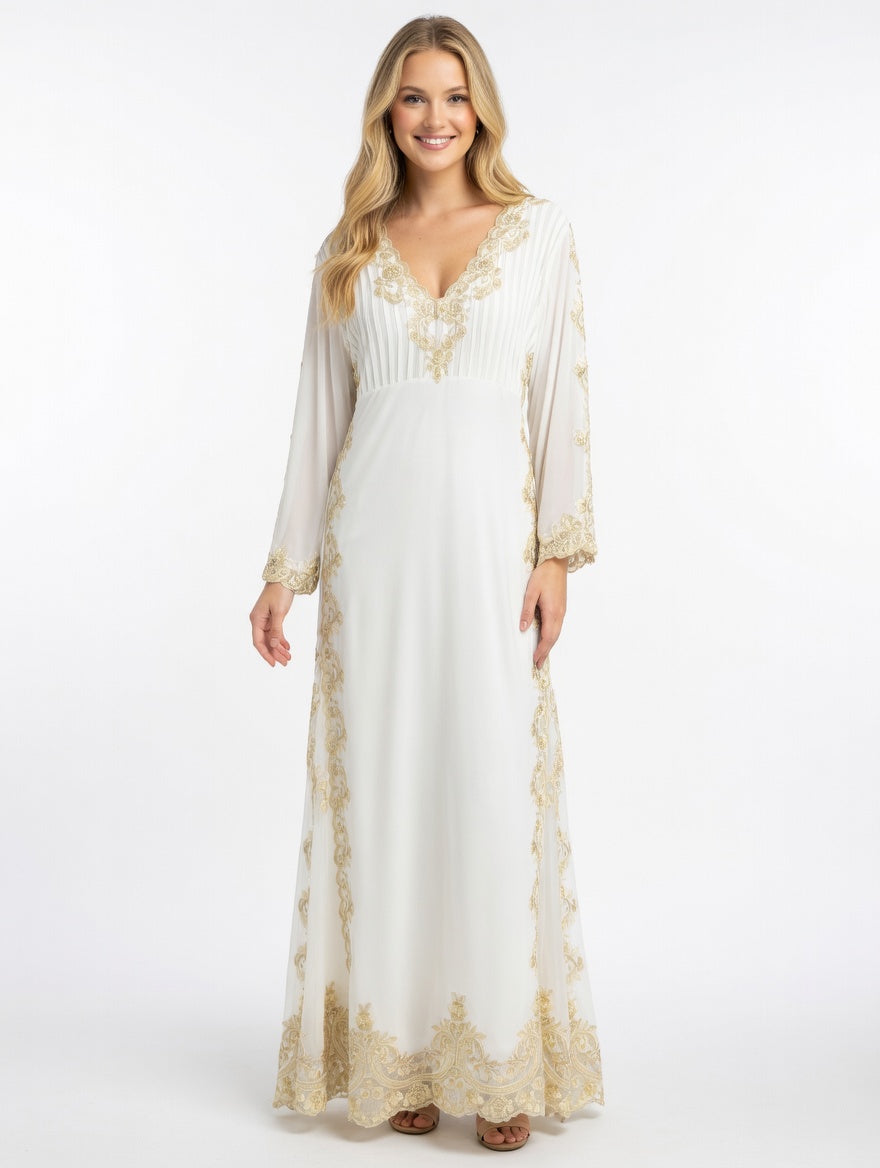 Gina Silk Night Gown