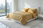 Jacquard Brown Bedsheet Set