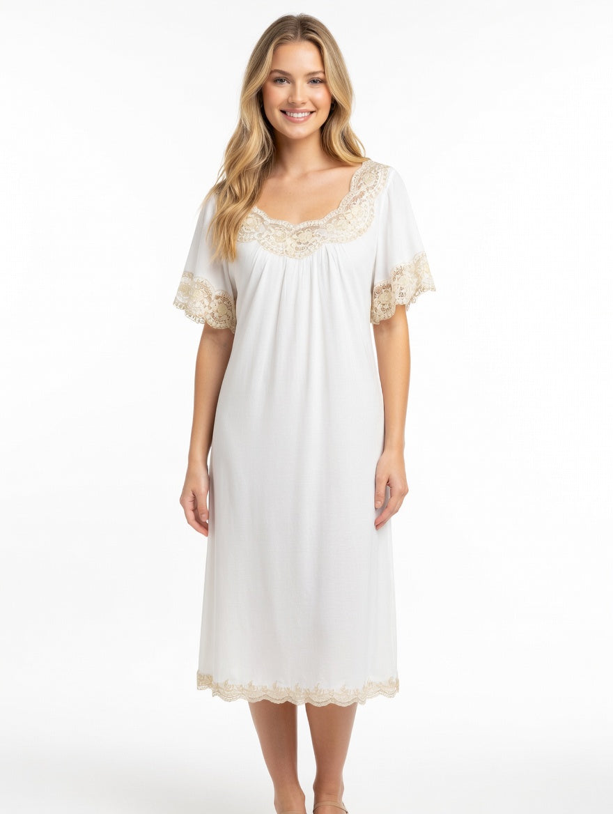 DOAA Baby Doll Cotton Night Gown
