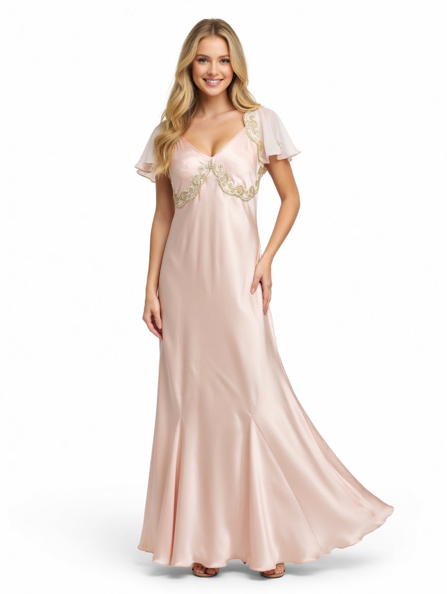 FAM Bridal Silk Nightgown