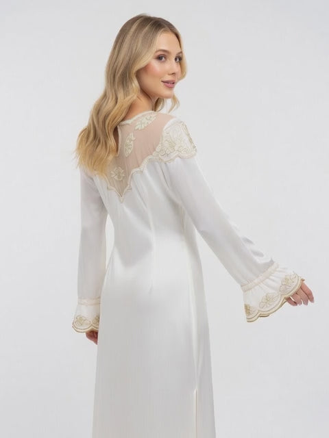 FARAH Silk Night Gown