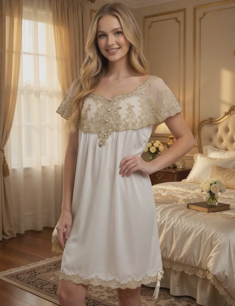 DORI Babydoll Cotton Nightgown