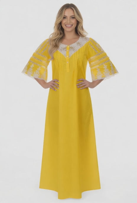 Silviana Night Gown Cotton