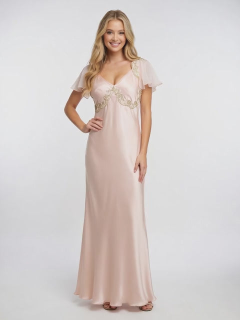 FAM Bridal Silk Nightgown