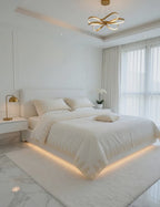 Olivea Lace Bedsheet Set Off-White +offwhite Lace