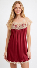 DORI Babydoll Silk Nightgown